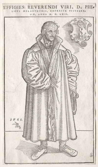 Filippo Melantone da Lucas Cranach