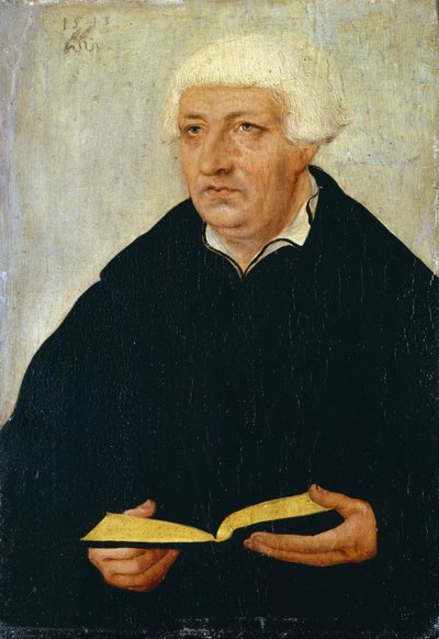 Ritratto di Johannes Bugenhagen da Lucas Cranach