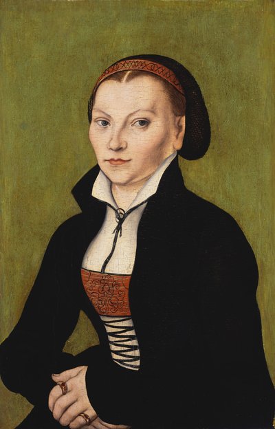 Ritratto di Katharina von Bora da Lucas Cranach