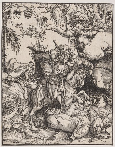 San Giorgio che Uccide il Drago da Lucas Cranach
