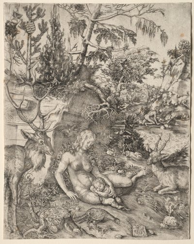 La penitenza di San Giovanni Crisostomo da Lucas Cranach