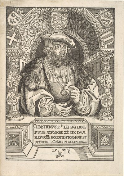 Re Cristiano II di Danimarca da Lucas Cranach d.Æ.
