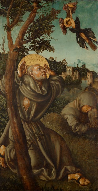 Stigmatizzazione di San Francesco da Lucas Cranach d. Ä.