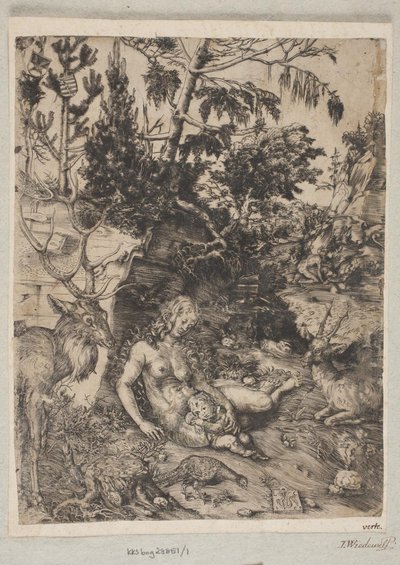 La penitenza di San Giovanni Crisostomo da Lucas Cranach d.Æ.