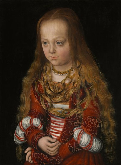 Una Principessa di Sassonia da Lucas Cranach the Elder