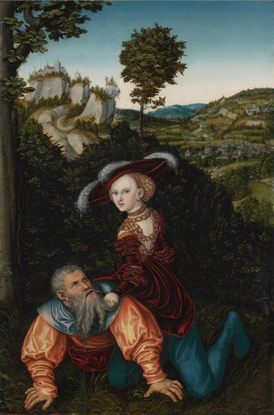 Aristotele e Fillide da Lucas Cranach the Elder
