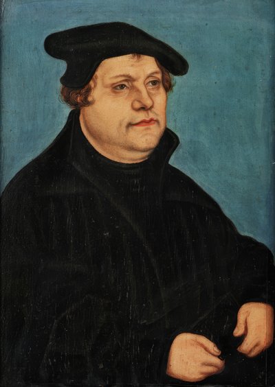 Ritratto di Martin Lutero da Lucas Cranach the Elder