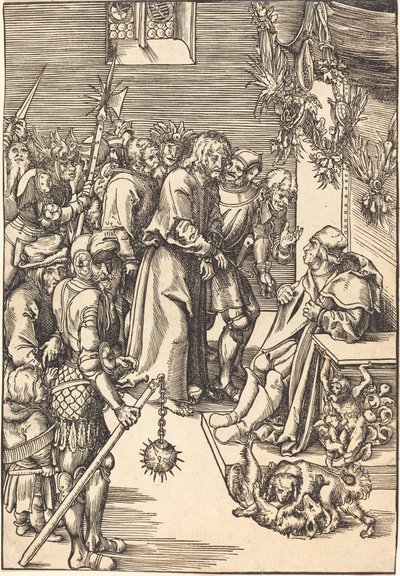 Cristo davanti a Caifa da Lucas Cranach the Elder