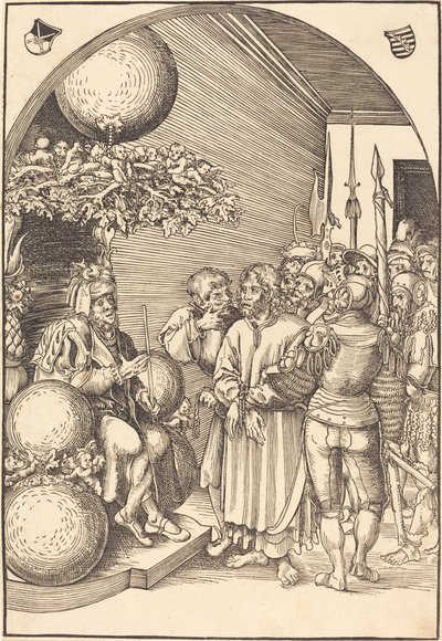Cristo davanti a Erode da Lucas Cranach the Elder