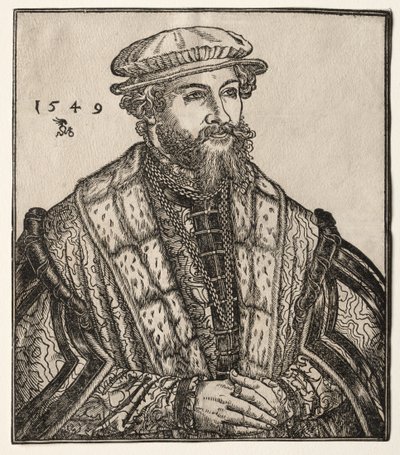 Dr. Christian Brück, 1549 da Lucas Cranach the Elder