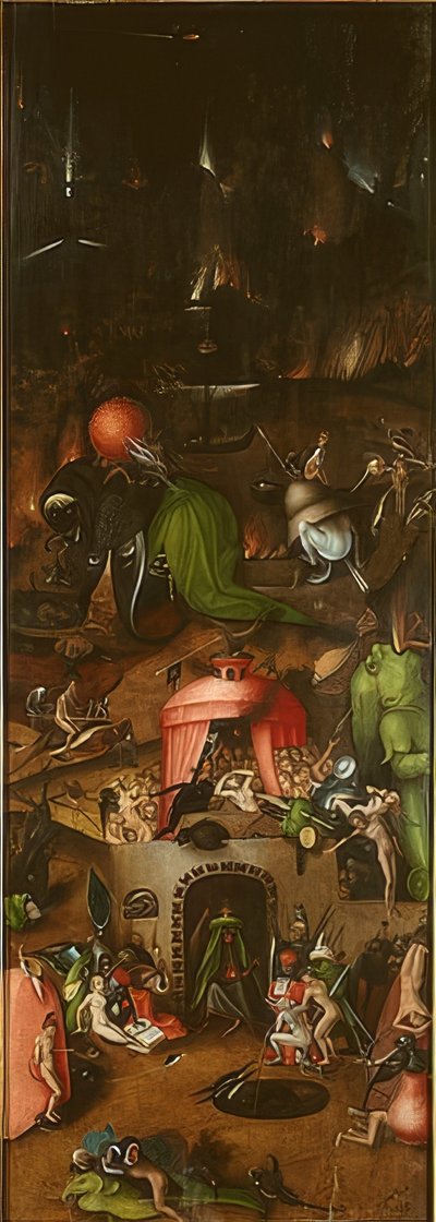 Altare a sportelli con il Giudizio Universale da Lucas Cranach the Elder