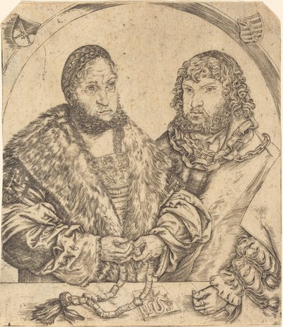 Federico il Saggio e Giovanni il Costante di Sassonia da Lucas Cranach the Elder
