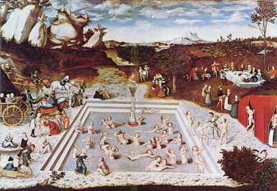 Tedesco: Der Jungbrunnen La fonte della giovinezza da Lucas Cranach the Elder