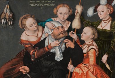 Ercole con Omphale da Lucas Cranach the Elder