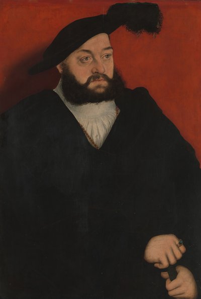 Giovanni 1498-1537, Duca di Sassonia, ca. 1534-37 da Lucas Cranach the Elder