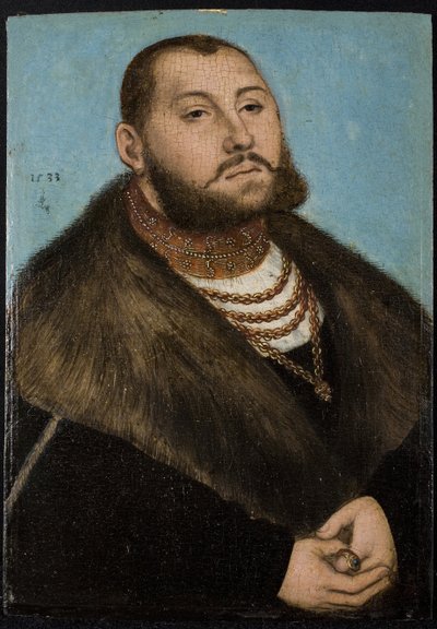 Giovanni Federico I, Elettore di Sassonia da Lucas Cranach the Elder