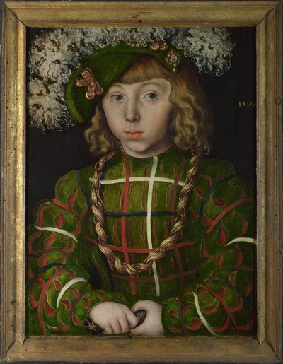 Giovanni Federico I, Elettore di Sassonia 1503-1554, 1509 da Lucas Cranach the Elder