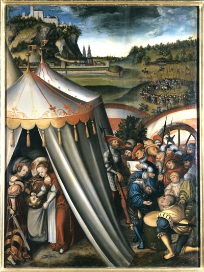 Giuditta nella tenda di Oloferne, 1531 da Lucas Cranach the Elder