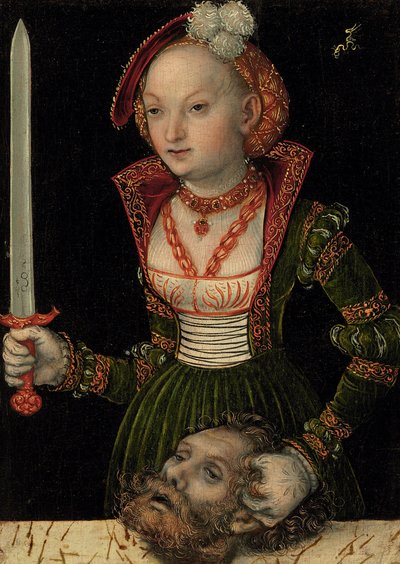Giuditta con la testa di Oloferne da Lucas Cranach the Elder