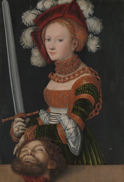 Giuditta con la testa di Oloferne da Lucas Cranach the Elder