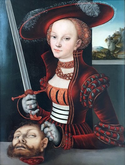 Giuditta con la testa di Oloferne da Lucas Cranach the Elder