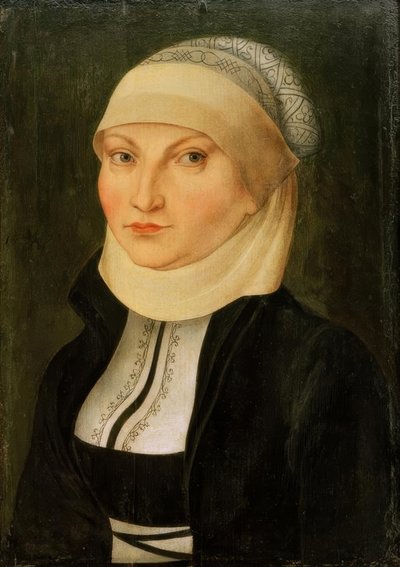 Caterina von Bora, moglie di Martin Lutero, Lippendorf (Sassonia) da Lucas Cranach the Elder