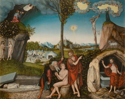 Legge e Grazia da Lucas Cranach the Elder