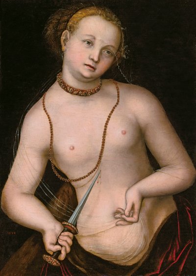 Lucrezia da Lucas Cranach the Elder
