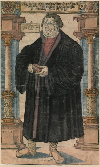 Lutero 1546 da Lucas Cranach the Elder