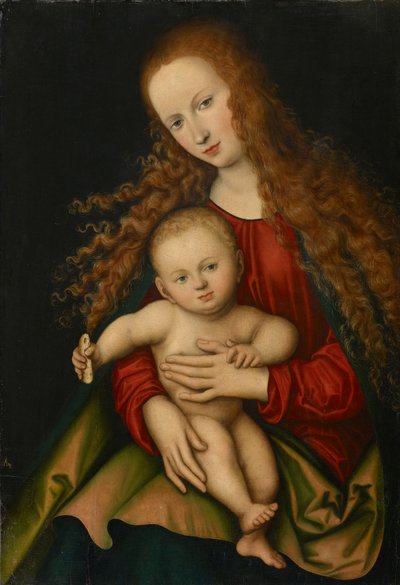 Madonna col Bambino da Lucas Cranach the Elder