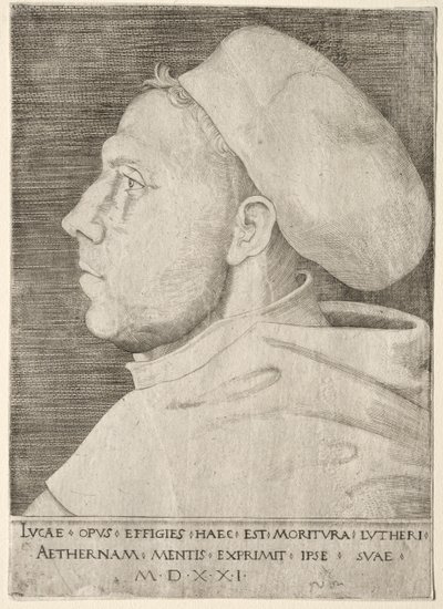 Martin Lutero da Lucas Cranach the Elder