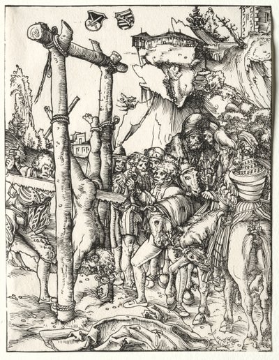 Martirio di San Simeone, c. 1510 da Lucas Cranach the Elder
