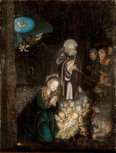 Natività da Lucas Cranach the Elder