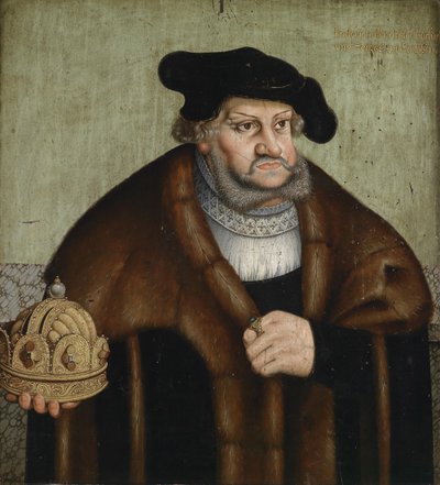Ritratto di Federico III, Elettore di Sassonia 1463-1525 da Lucas Cranach the Elder