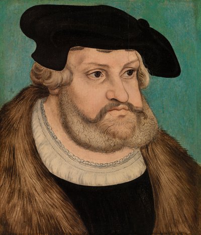 Ritratto di Federico il Saggio, Duca di Sassonia da Lucas Cranach the Elder