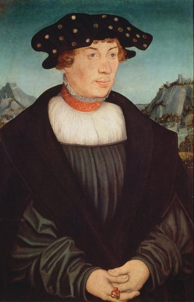 Ritratto di Hans Melber, 1526 da Lucas Cranach the Elder