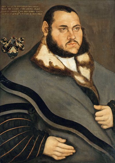 Ritratto di Johannes Carion da Lucas Cranach the Elder