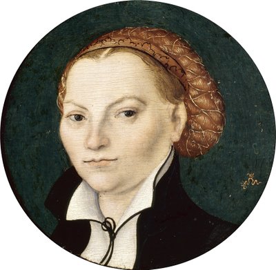 Ritratto di Katharina von Bora da Lucas Cranach the Elder
