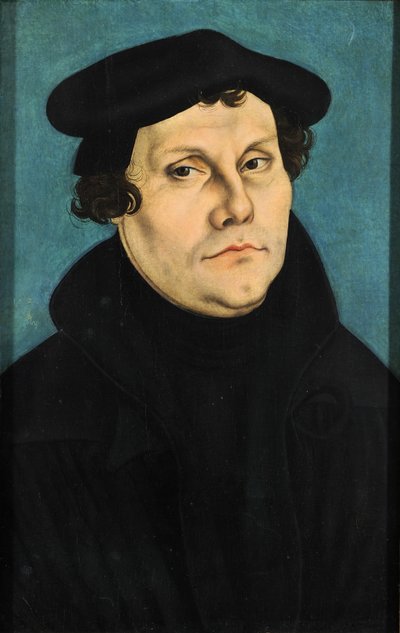Ritratto di Martin Lutero da Lucas Cranach the Elder