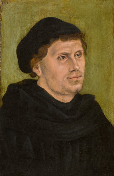 Ritratto di Martin Lutero da Lucas Cranach the Elder