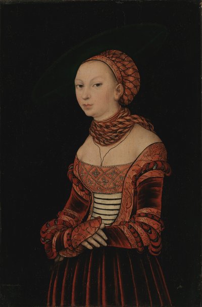 Ritratto di una giovane donna da Lucas Cranach the Elder