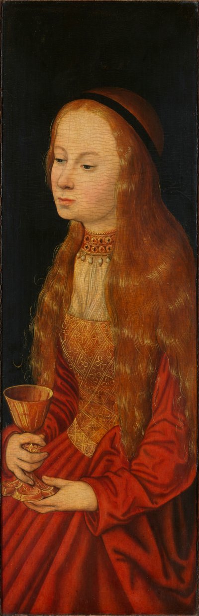 Santa Barbara, inizio XVI secolo da Lucas Cranach the Elder