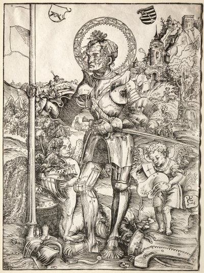 San Giorgio in piedi, 1506 da Lucas Cranach the Elder
