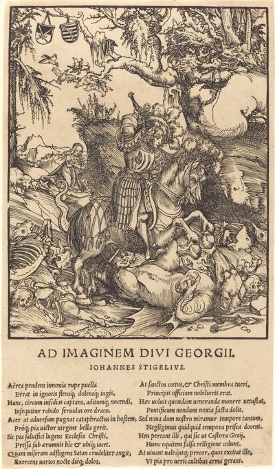 San Giorgio e il Drago da Lucas Cranach the Elder