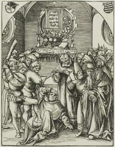 San Giuda, da Il martirio degli apostoli da Lucas Cranach the Elder