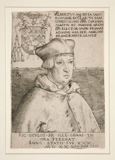 Il Cardinale Albrecht di Brandeburgo da Lucas Cranach the Elder