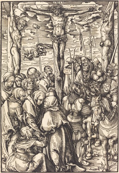 La crocifissione da Lucas Cranach the Elder