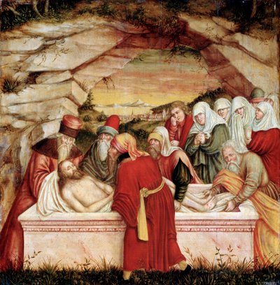La sepoltura da Lucas Cranach the Elder