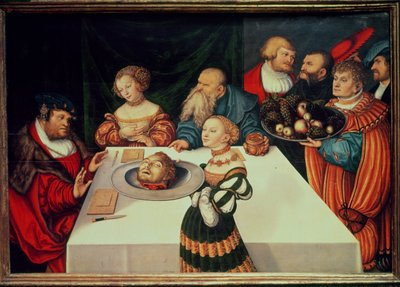 La festa di Erode da Lucas Cranach the Elder