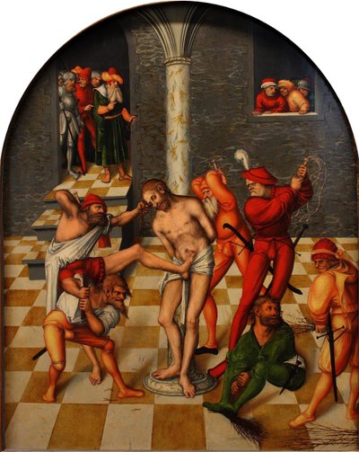 La flagellazione di Cristo, 1538 da Lucas Cranach the Elder